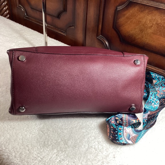 Rebecca Minkoff Regan Large Leather Satchel - Picture 12 of 14